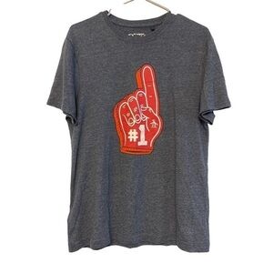 Original Penguin Navy #1 Shirt EUC Size Med #5878